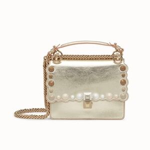 Fendi Silver Bag Authentic